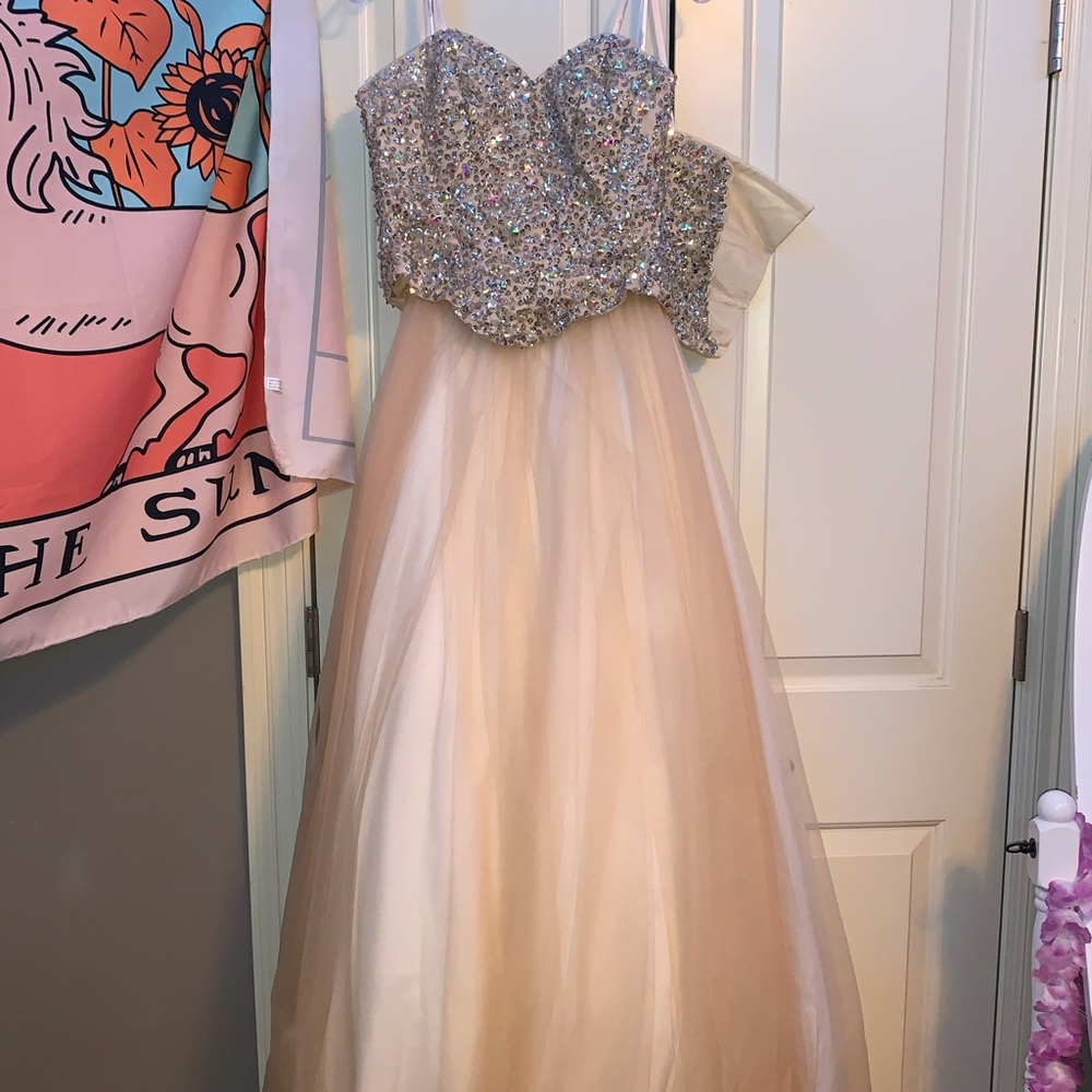 2 piece pageant/prom dress